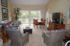 Living Room overlooking the lake