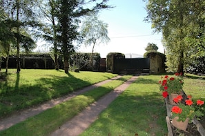 Private fenced and gated property.