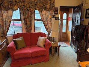 Living room view to outside