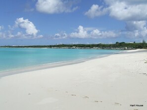 Looking right towards marina on the other side of the point, this is beachfront