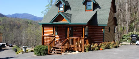 Excellent Mountain Views from Cabin!