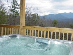 Relax and rejuevenate in the privacy of your hot tub