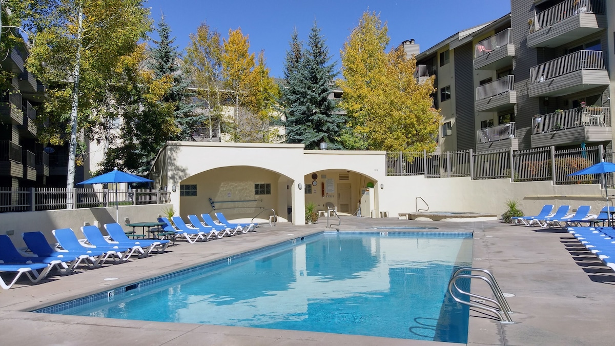 Spacious Condo w/ FREE WiFi, Parking, Heated Pool, Hot Tubs, Skier Shuttle,