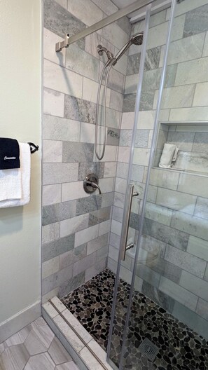 Beaver Creek West Condo I-1 Master bath room walk-in shower