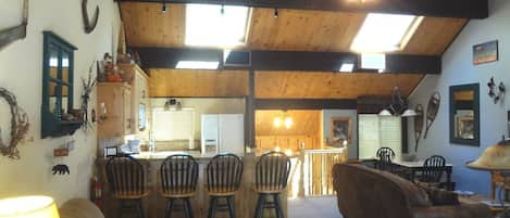 Great Room with view towards kitchen