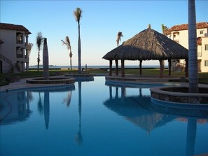 Community Pool next to the Beach