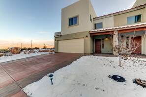3 Bedrooms and 3 ensuite bathrooms plus garage and private patio.