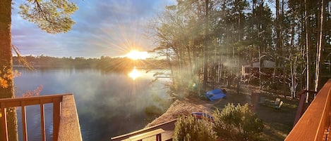 Sunset on Lost Lake in May