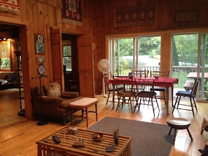 Dining room area.