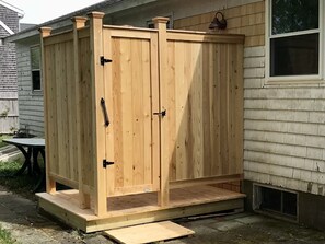 outdoor shower