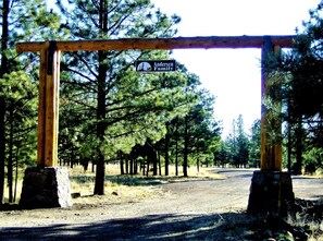 Entering Andersen Family property.
 