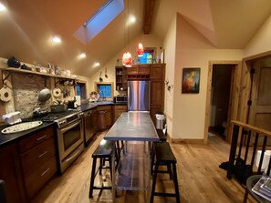 Gourmet Kitchen - Nespresso, stainless steel appliances, high-end everything