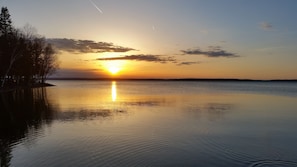 Sunset over Burt Lake