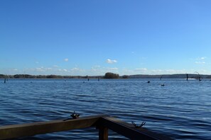 Beautiful view from the dock on the big water.