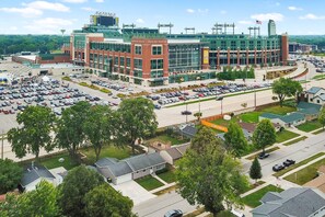 Lambeau is in your back yard!! An experience like no other!!