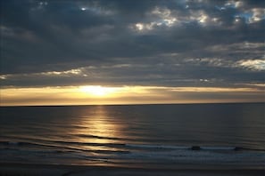 Ocean Front View from the Balcony 