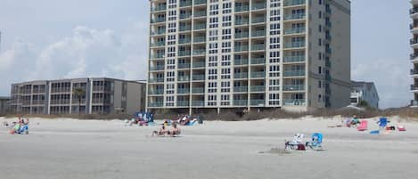 Ocean Side View of Building