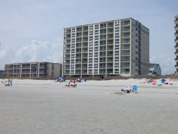 Ocean Side View of Building