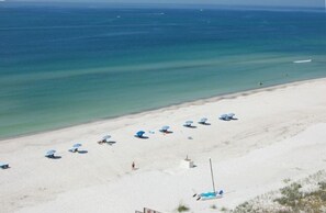 This photo was taken June 2, 2009. Beach is uncrowded.