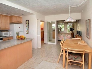 Dining Area - before remodel- table pulls out to seat 8