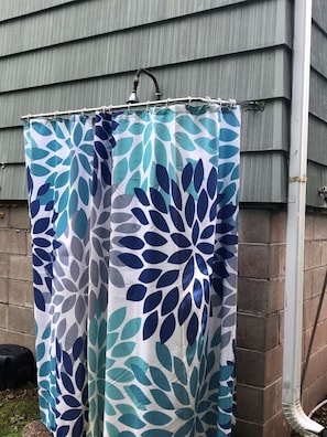 outdoor shower