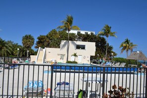 Pool that overlooks the ocean