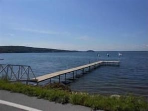 BEAUTIFUL, LARGE
FURNISHED, SARATOGA 
SPRINGS LAKE HOUSE WITH DOCK
