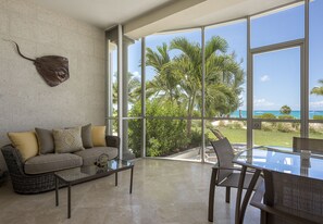 Screened in patio is a wonderful place to just be!  