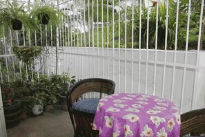 Lovely garden patio