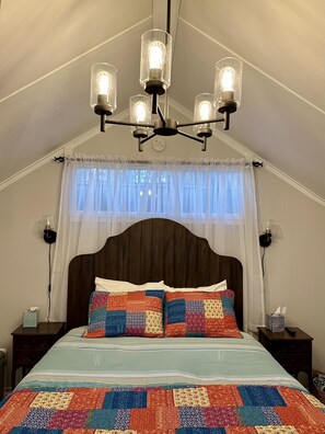 Queen bed headboard