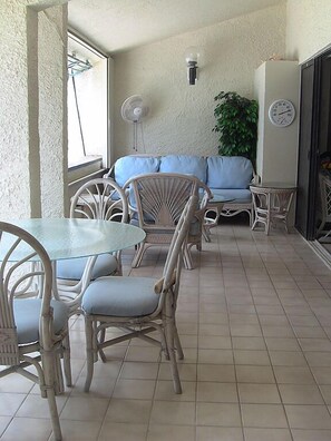 A true outdoor living area!