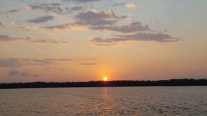 Sunset on the lake