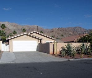 Front of the property with garage parking.