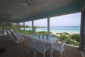 View from screened porch