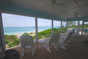 View from screened porch