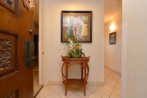 Entry into the condo