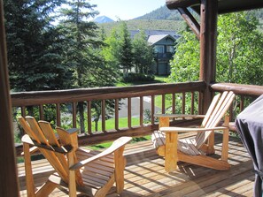 Picturesque view from balcony.