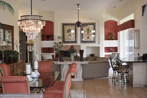 Great room...Kitchen behind and included in great room.