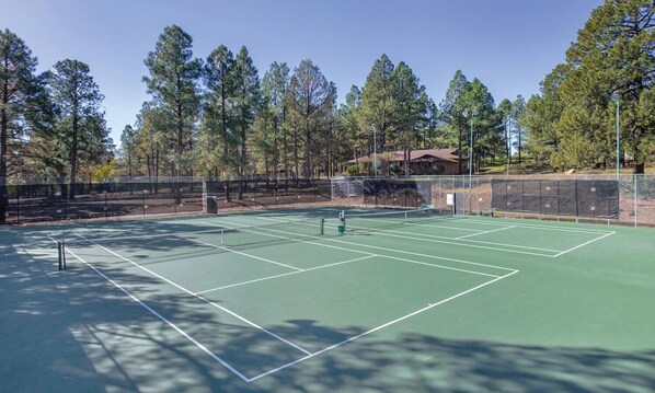 Tennis Courts at Wyndham Flagstaff Resort