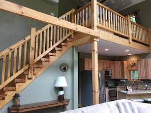 View of Stairs into Loft