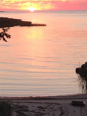 Summer sunset. 