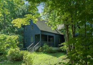 View of house from the driveway.