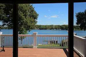 Fabulous views out family room window.