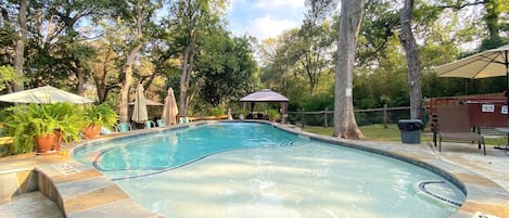 Common Area Pool -behind Lago & Posada Houses. Serves all 6 Wundercove cottages.