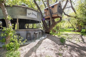 The Silo Saloon is one of our newest additions to the property.