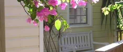 Front Entry of this Cute Cozy Cottage