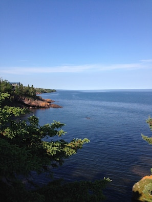 Crisp, clear blue skies and fresh air.