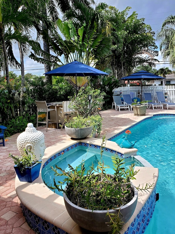pool area