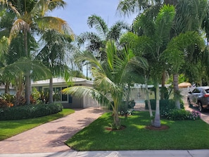 front of property, with your own driveway