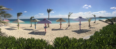 Beach huts